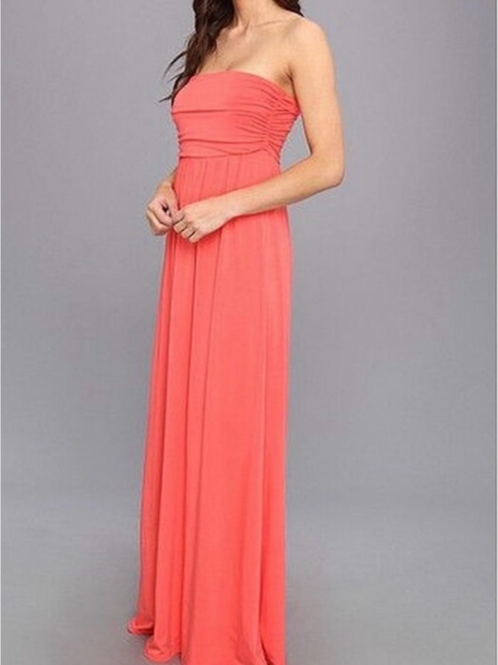 Gabriella Rocha Maxi Strapless Dress